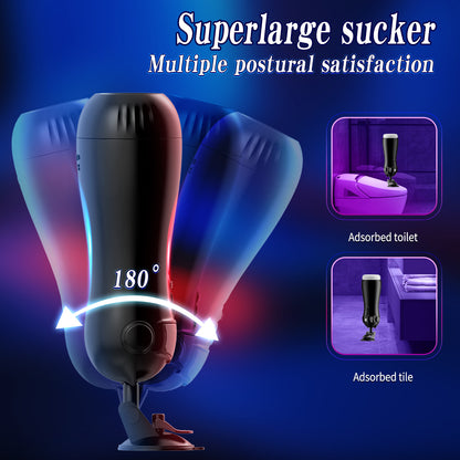 Secret Love Catwoman Airplane Cup Intelligent Automatic Suction Vibration Sounding Bluetooth Hands-Free Male Masturbator
