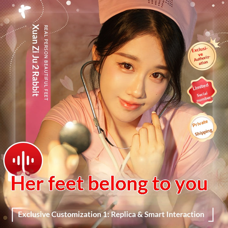 Xuan Interactive Foot Fantasy – 1:1 Silicone Foot Replica with Voice Roleplay