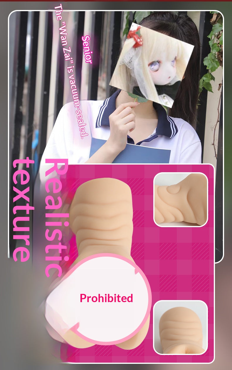 Wan Zai Realistic Silicone Male Masturbator