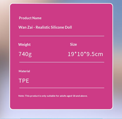 Wan Zai Realistic Silicone Male Masturbator