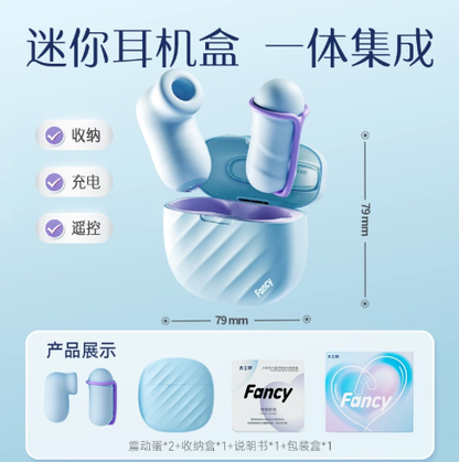 小さなパウダーケーキBluetoothワイヤレスバイブレーター女性用おもちゃ強力なショックマスターベーター大人のカップルセックス玩具