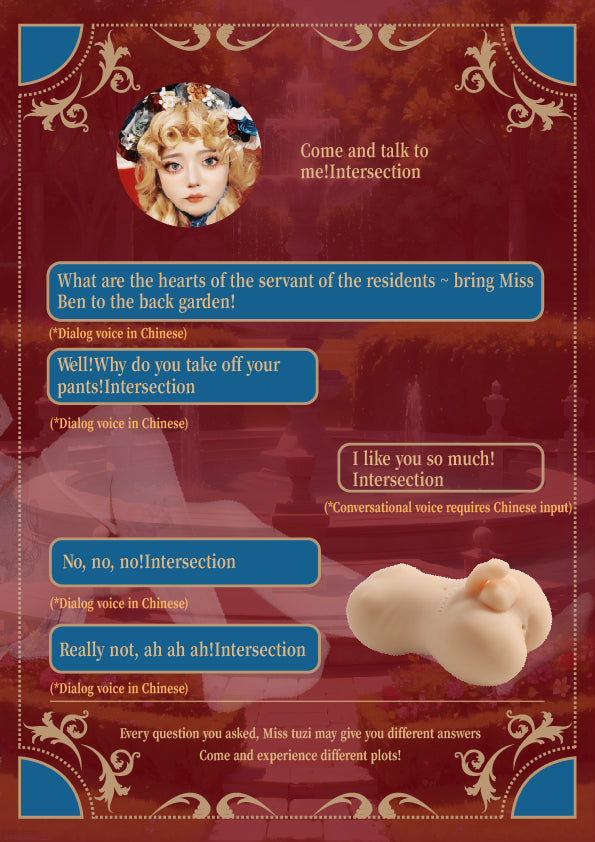 Tuzi AI Voice Interactive Male Masturbator – Realistic Soft TPE Stroker with Deep Textured Tunnel