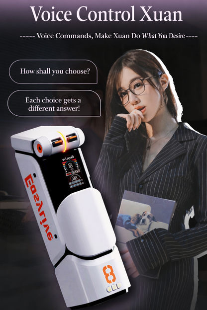 Xuan AI Interactive Pleasure Machine – Voice Controlled Smart Masturbator with RPG Story Experience